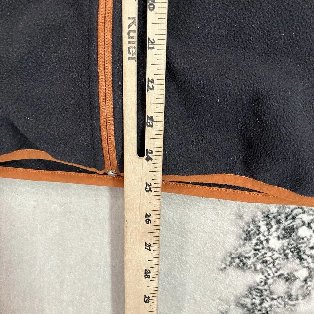 Marmot Rocklin Fleece Jacket Colorblock Full Zip Peach Black Womens Size Large